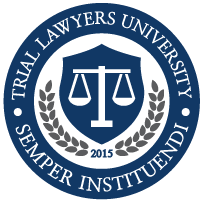 trial lawyers university logo